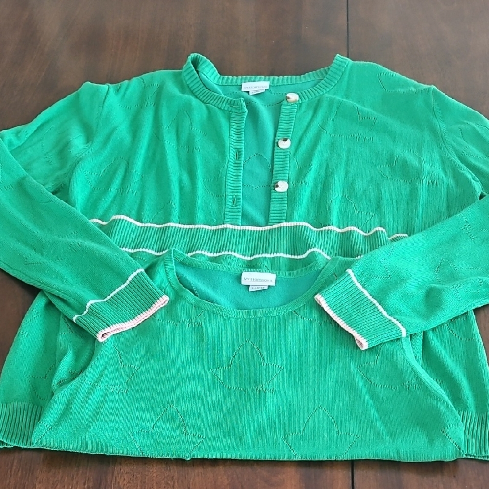 AKA Cardigan Set